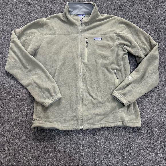 Patagonia Other - Men's Vintage Patagonia PolarTEC Regulator Zip-Up Green Fleece Jacket L